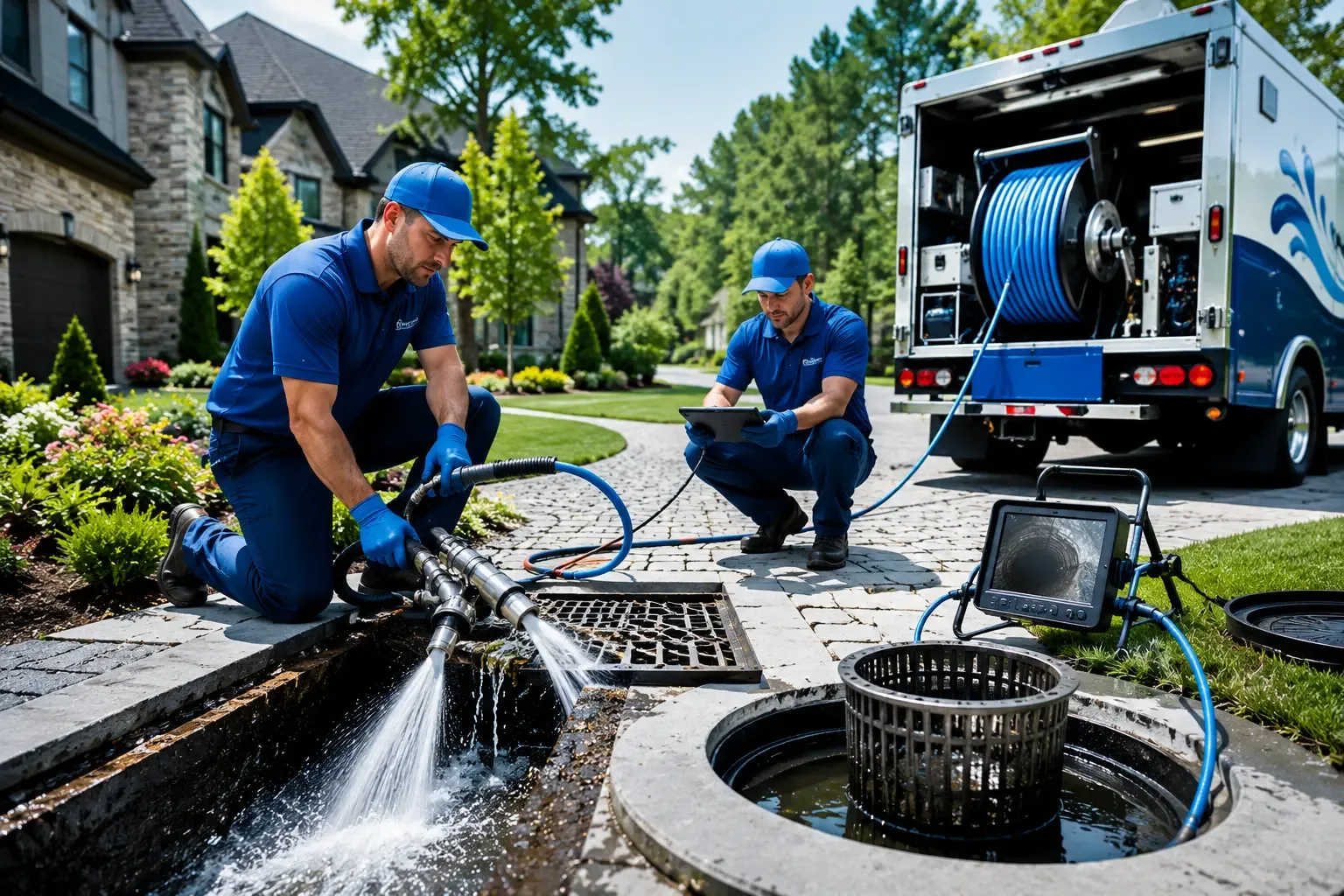 Local outdoor drain cleaning professionals in Winchester, NH