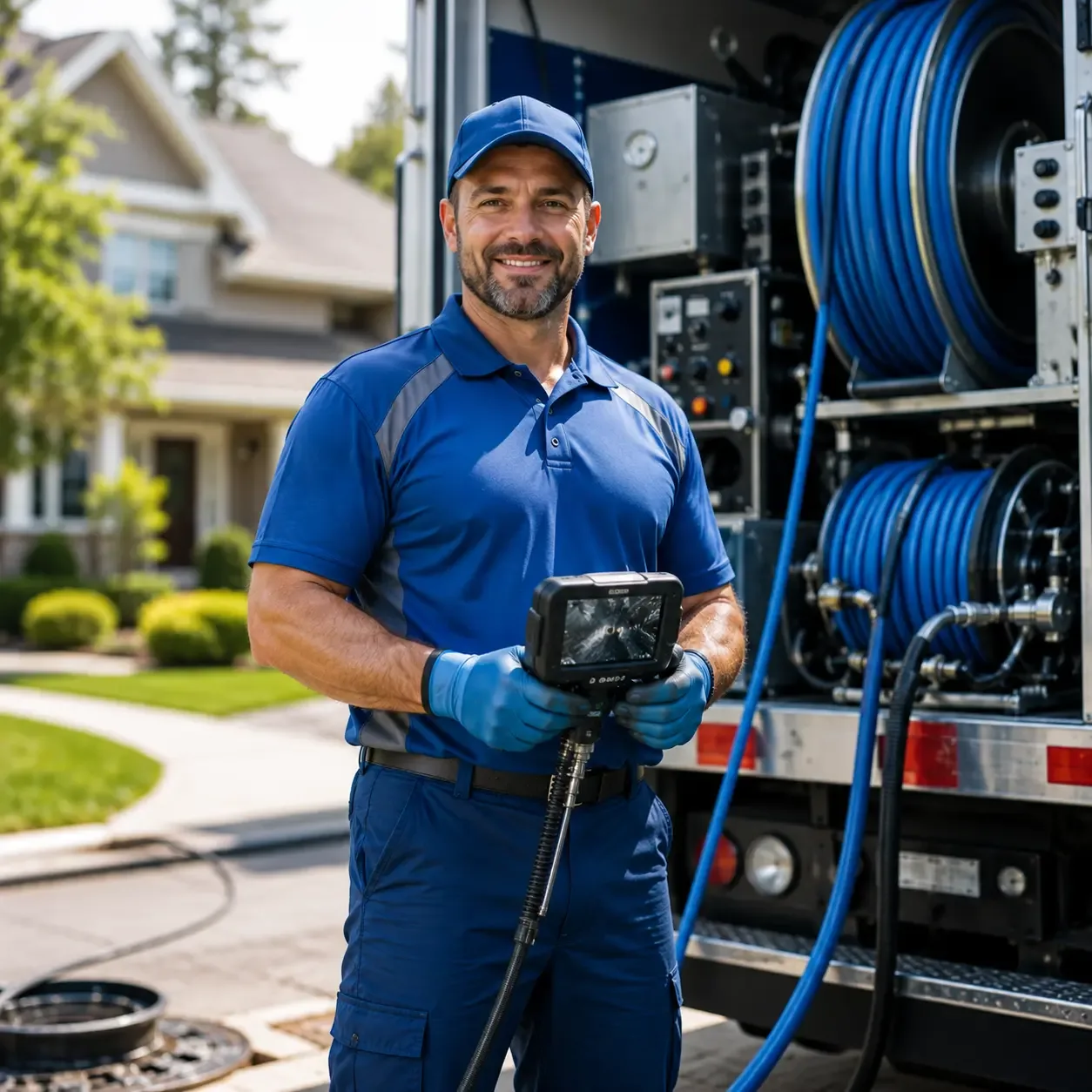 Local outdoor drain cleaning specialists in Winchester, NH